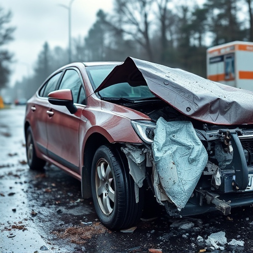 car crash damage