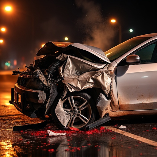 car crash damage