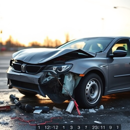 car crash damage