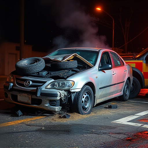 car crash damage