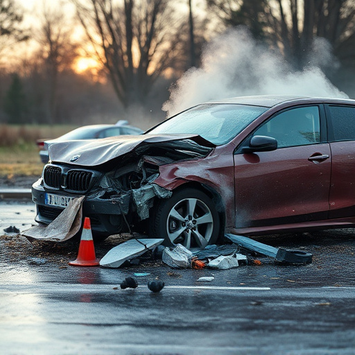 car crash damage