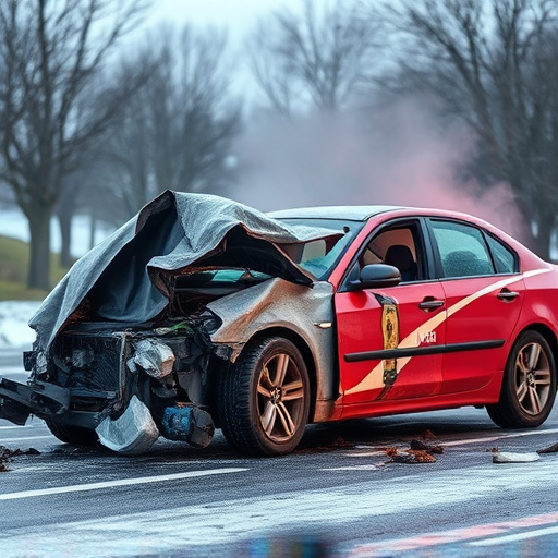 car crash damage