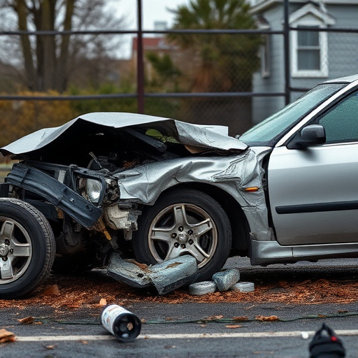 car crash damage