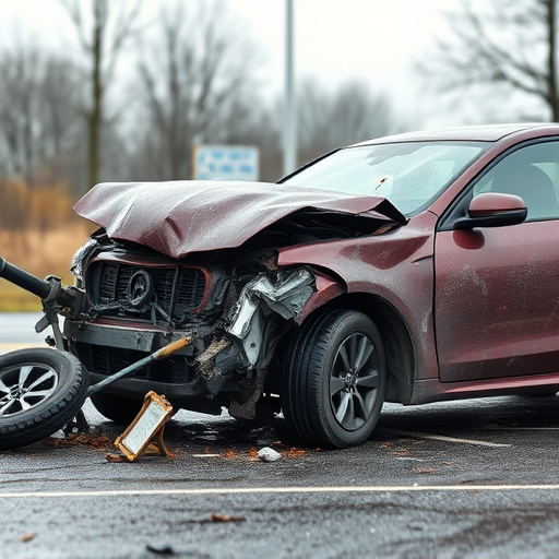 car crash damage