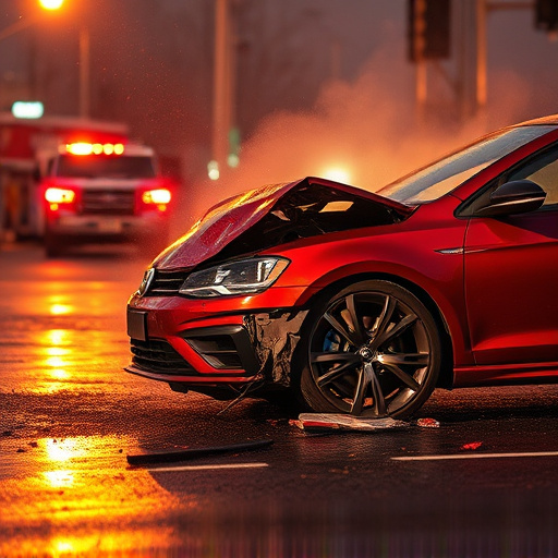 car crash damage