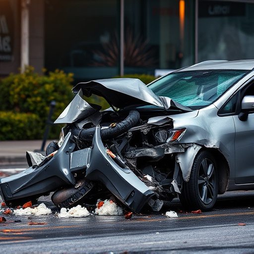car crash damage