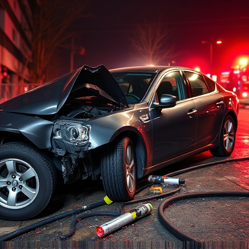 car crash damage