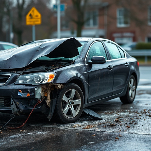 car crash damage