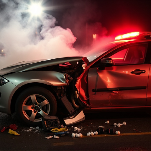car crash damage
