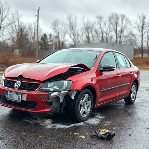 car crash damage