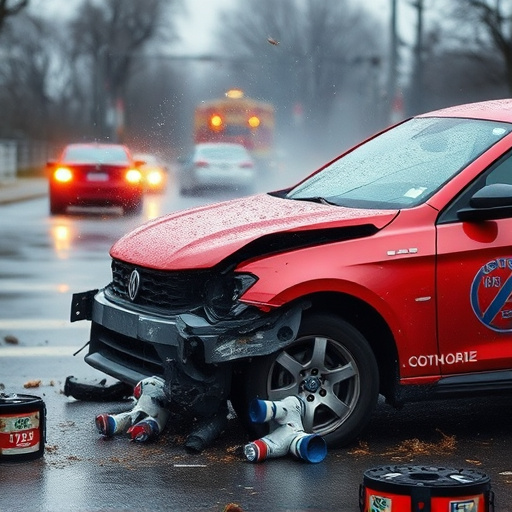 car crash damage