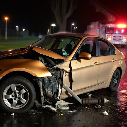 car crash damage