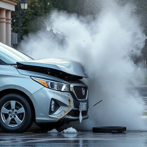 car crash damage
