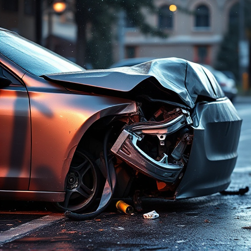 car crash damage
