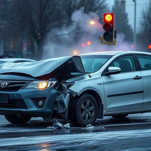 car crash damage