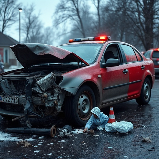 car crash damage