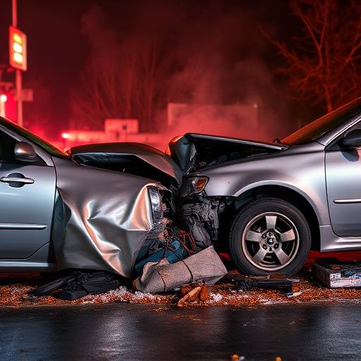 car crash damage