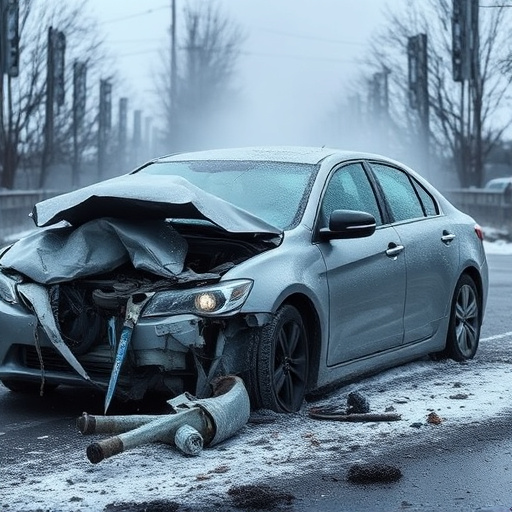 car crash damage