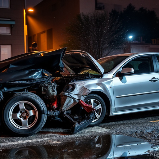 car crash damage