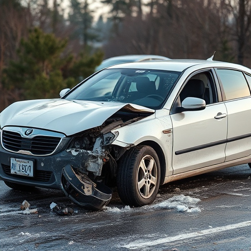 car crash damage