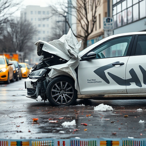 car crash damage