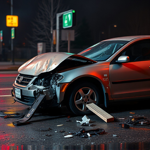 car crash damage