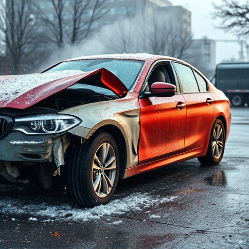 car crash damage