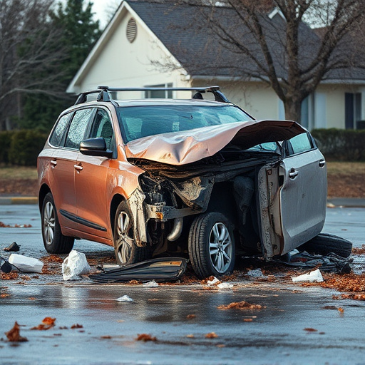car crash damage