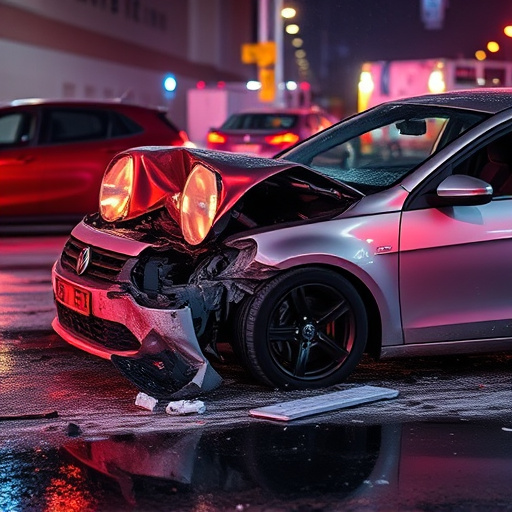 car crash damage