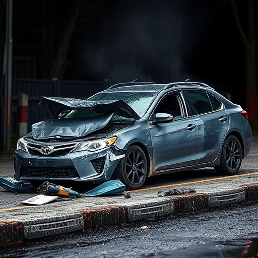car crash damage
