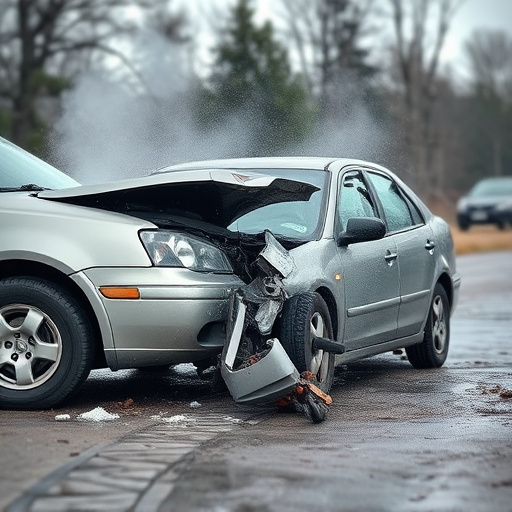 car crash damage