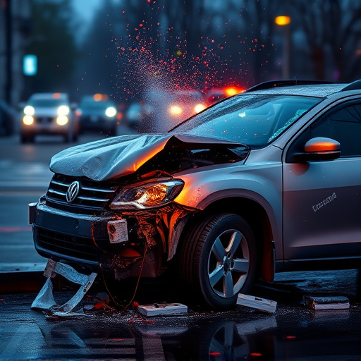 car crash damage