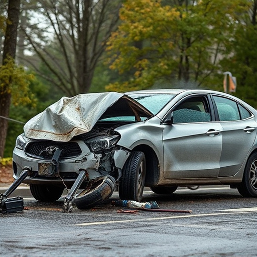 car crash damage