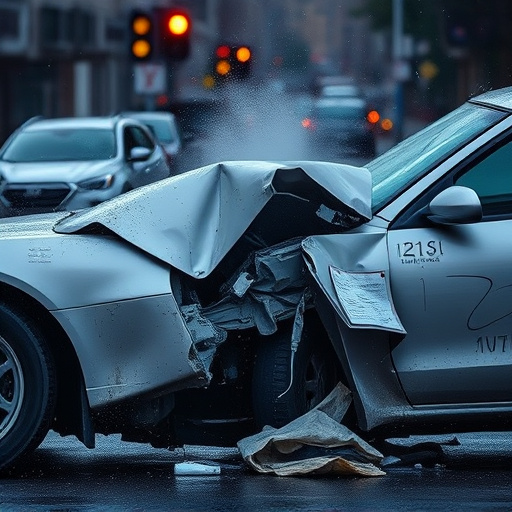 car crash damage