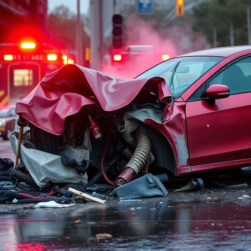 car crash damage