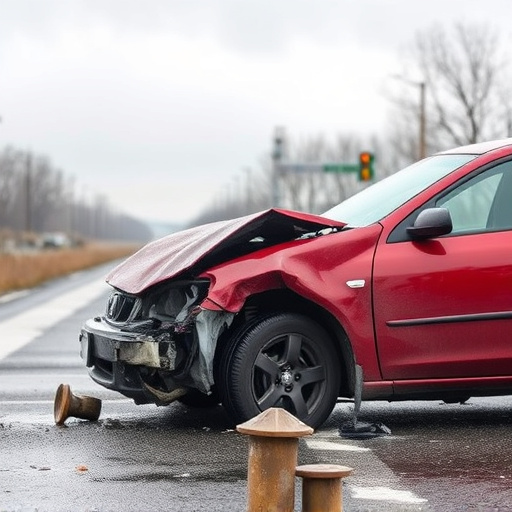 car crash damage