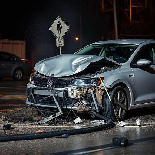 car crash damage