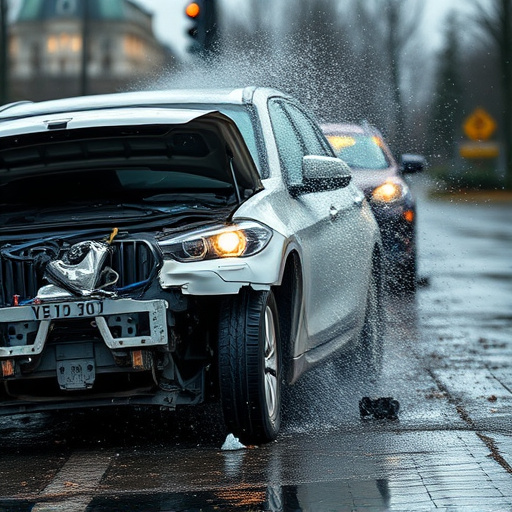 car crash damage