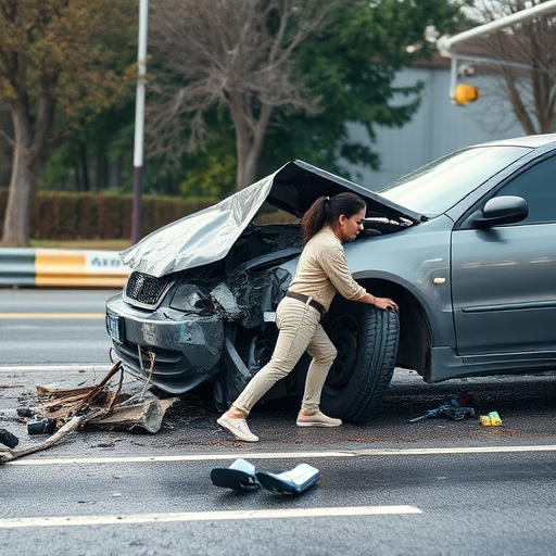 car crash damage