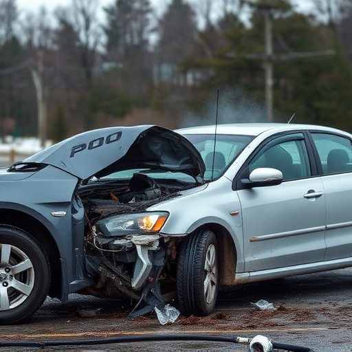 car crash damage