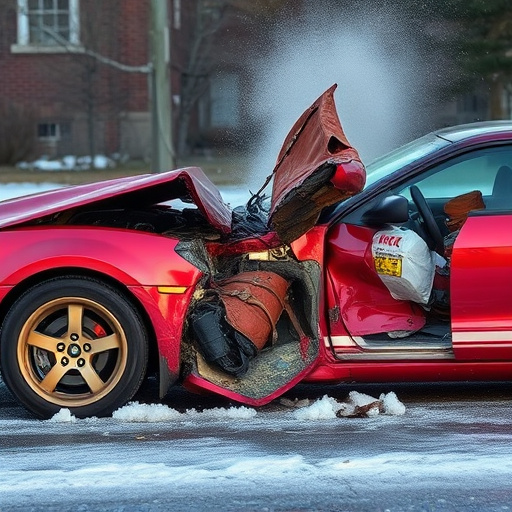 car crash damage