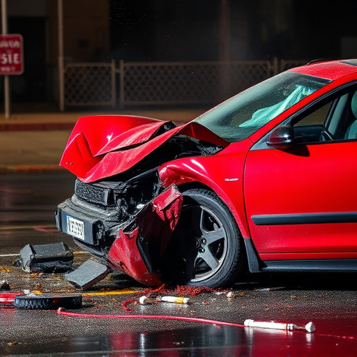 car crash damage