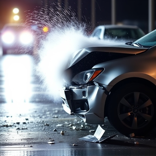 car crash damage