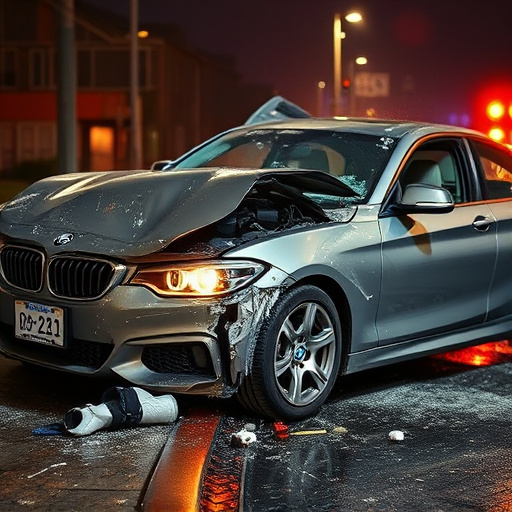 car crash damage