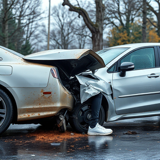 car crash damage