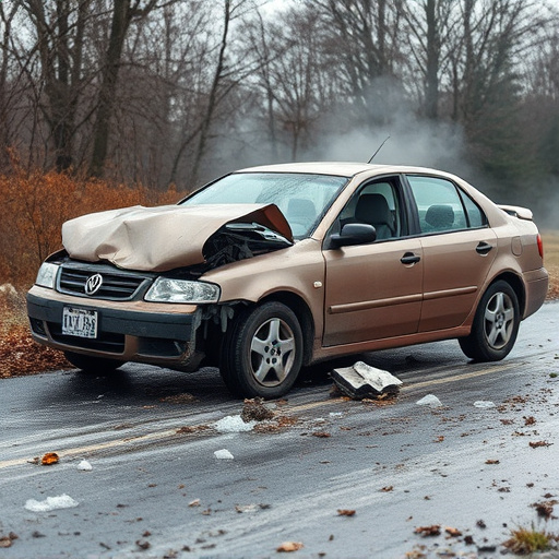 car crash damage