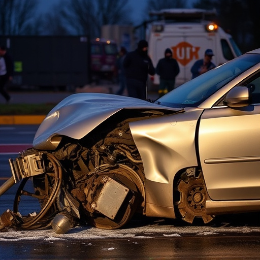 car crash damage