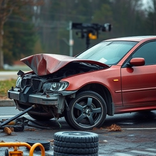 car crash damage