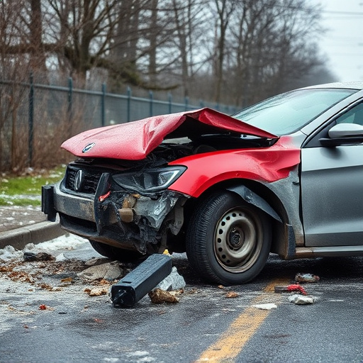 car crash damage