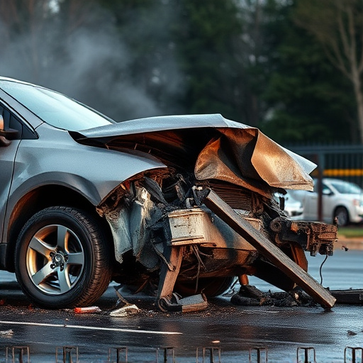 car crash damage